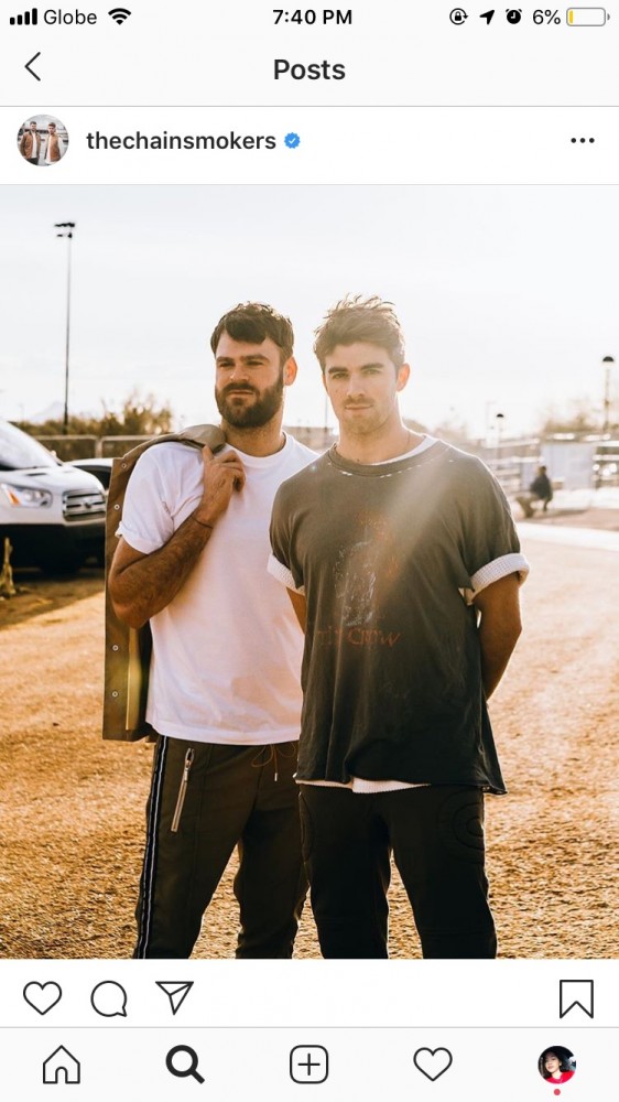 Alex and Drew of The Chainsmokers