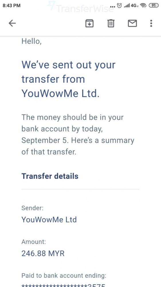 these are the proof that i cash out some money.
246.88 RINGGIT MALAYSIA.
=59$ 
=5,900 WowCoins!