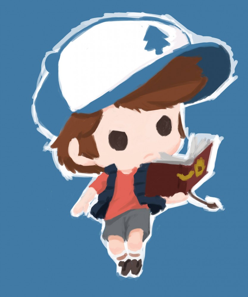 This is my fanart - Dipper pines from Gravity Falls