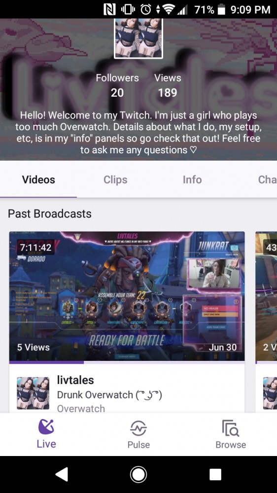 My Twitch