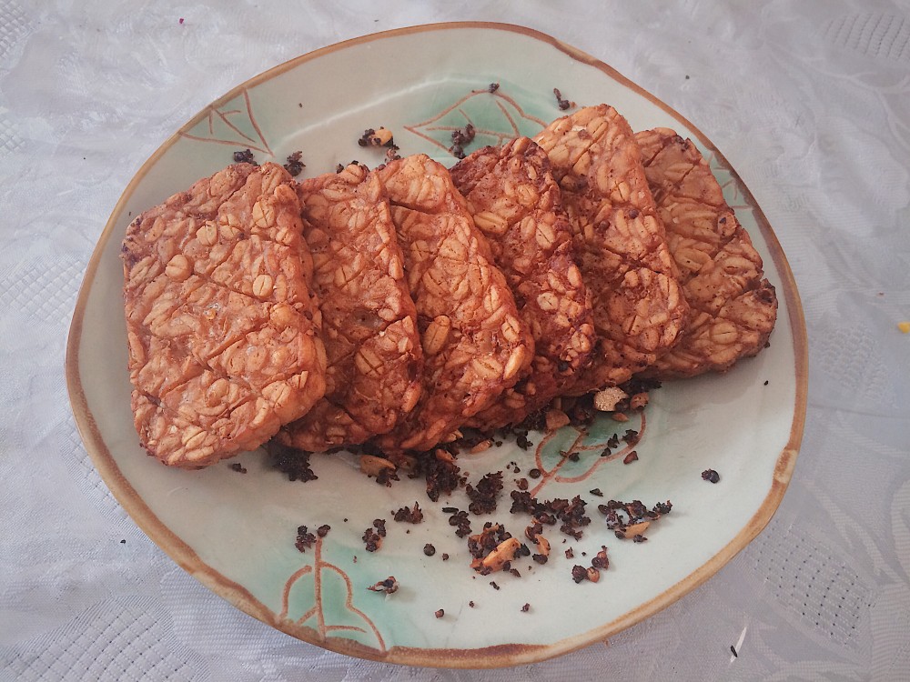 Tempeh (in Indonesia : Tempe)