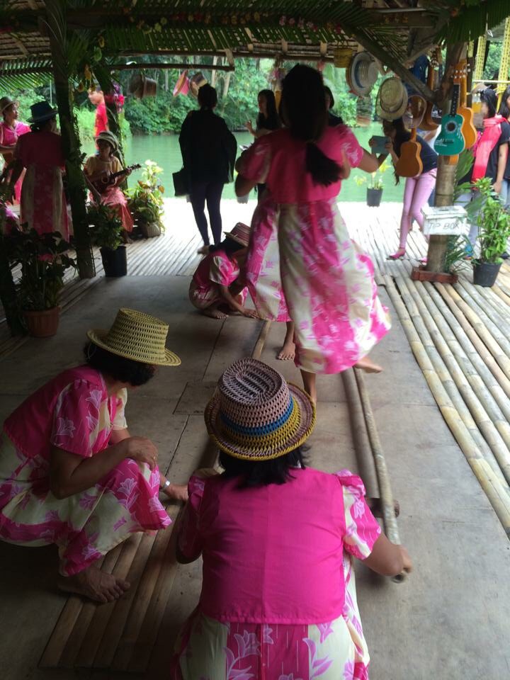 Filipino folk dance “Tinikling”