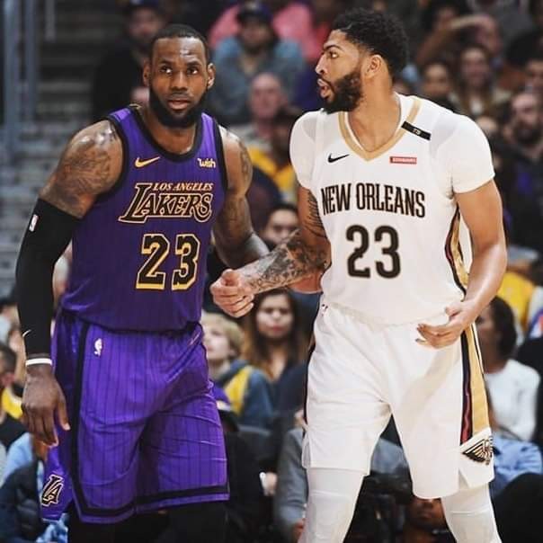 Lebron James (Lakers) and Anthony Davis (Pelicans)