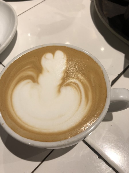 Best latte art ever! 