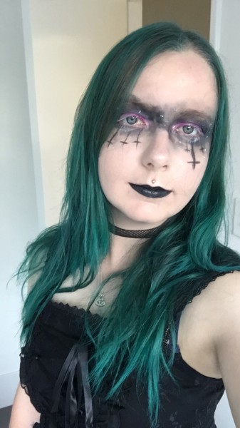 Quick Halloween makeup 🎃 