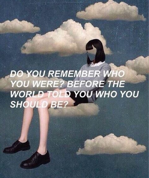 I dunno, ever since leaving high school I’ve felt extremely lost. I don’t know who I am anymore or who I’m meant to be. I’m not exceptionally good at anything just average at everything. You feel me?