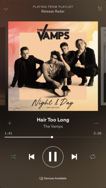 Hair too long - The Vamps