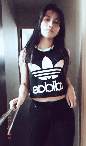 #Black #Adidas #Croptop #Meh