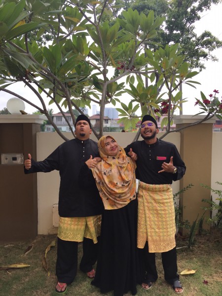 Happy eid from my fam!