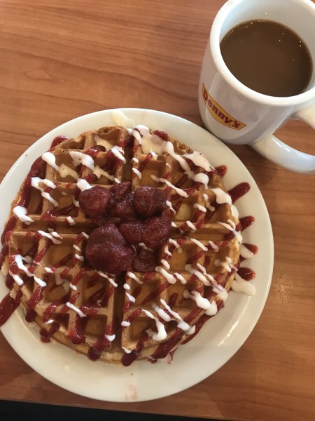 This gotta be one of the best waffles I’ve ever had!