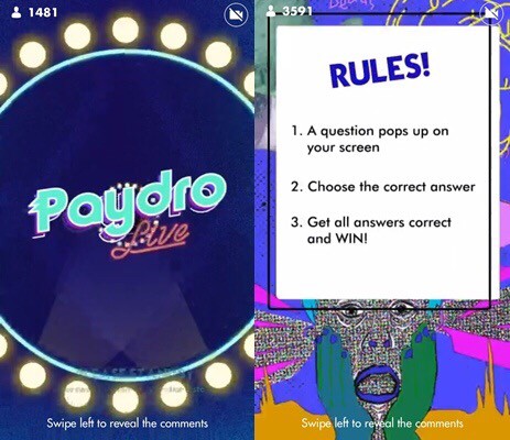 Love Trivia Games Try Your Luck With Local App Paydro Live And Win Cash Every Week Rid Serion Hinterland