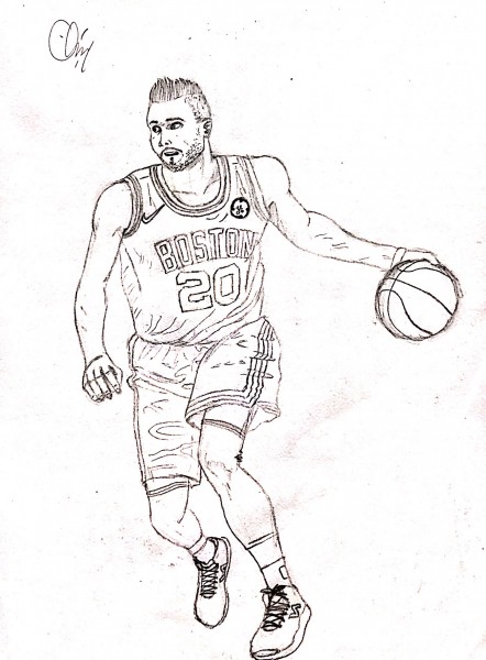 Gordon Hayward Drawing