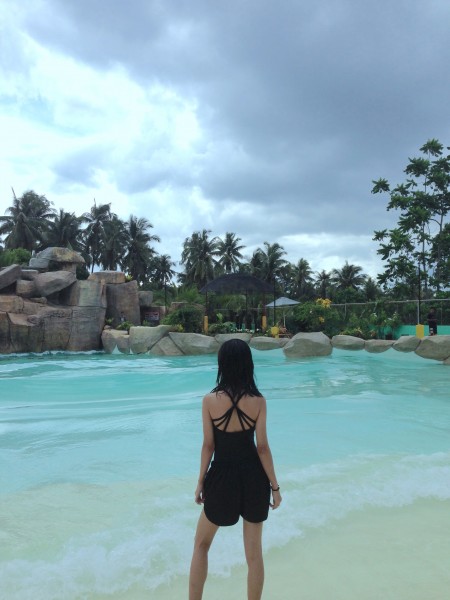 A bit of my travel experience. Cool wavepool 🌊 #goodvibes #travel