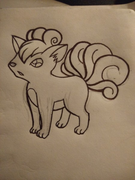 Vulpix sketch!