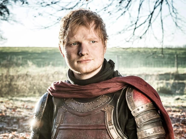 Game of Thrones x Ed Sheeran, there's no escape