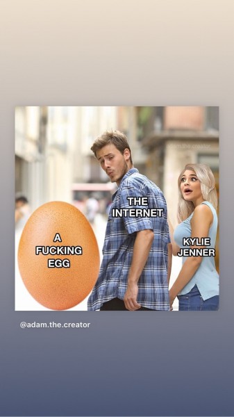 Kylie Jenner VS the Egg 