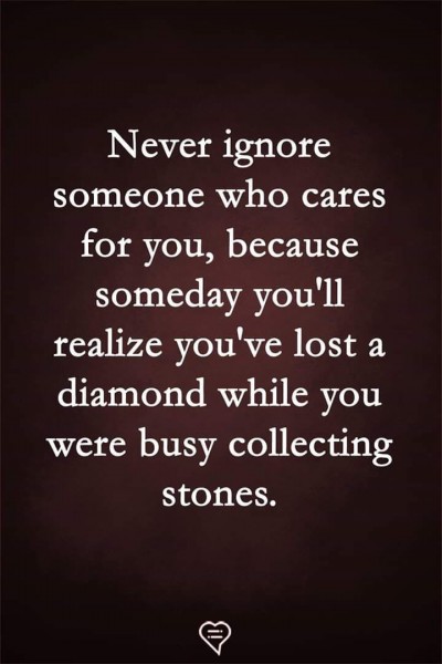 Don’t ignore the person beside you