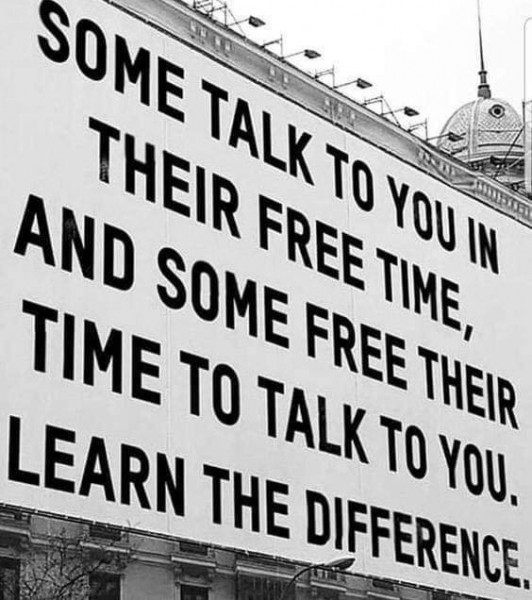 Dont ignore them